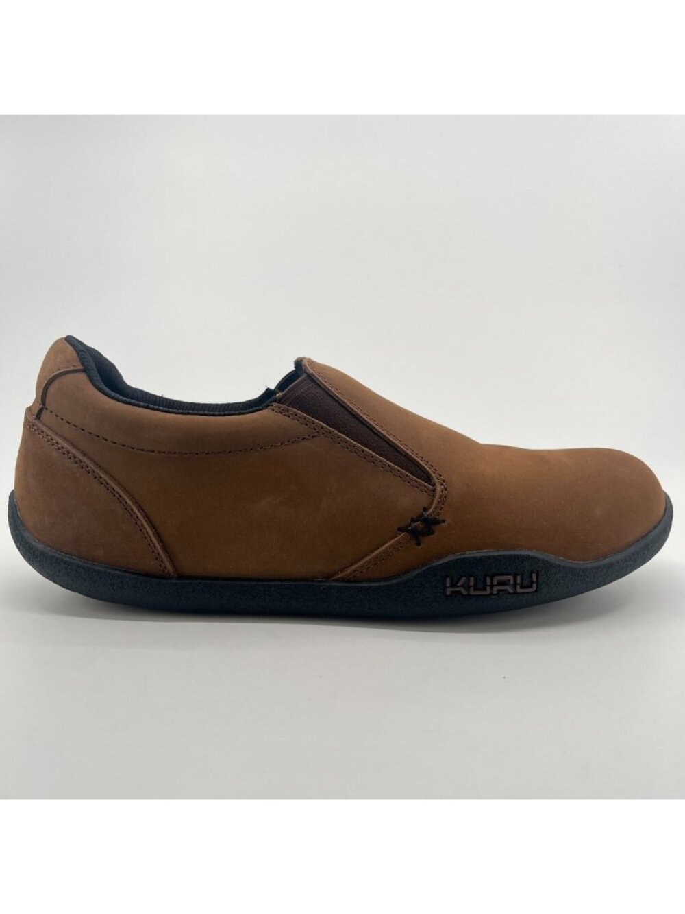 Kuru Kivi Womens Size 12D Brown Classic Walking Outdoor Leather Slip On Shoes